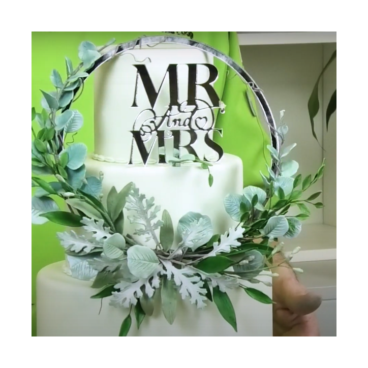 Katy Sue Wedding Foliage Silicone Mould CS-NLC026