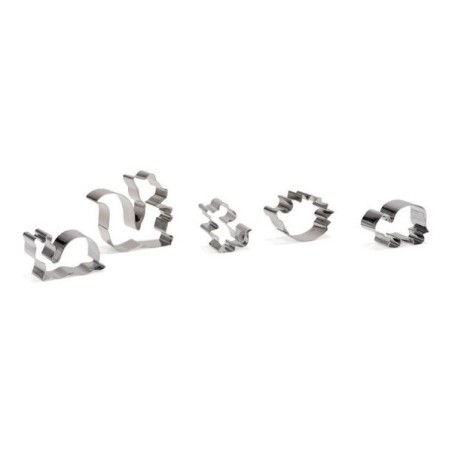 Patisse Cookie Cutter Set Woodland Animals Stainless Steel CS-P02025