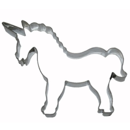 Einhorn Ausstechform 7x5cm