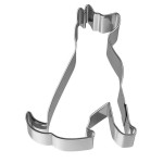 Birkmann Sitting Dog Cookie Cutter, 8cm