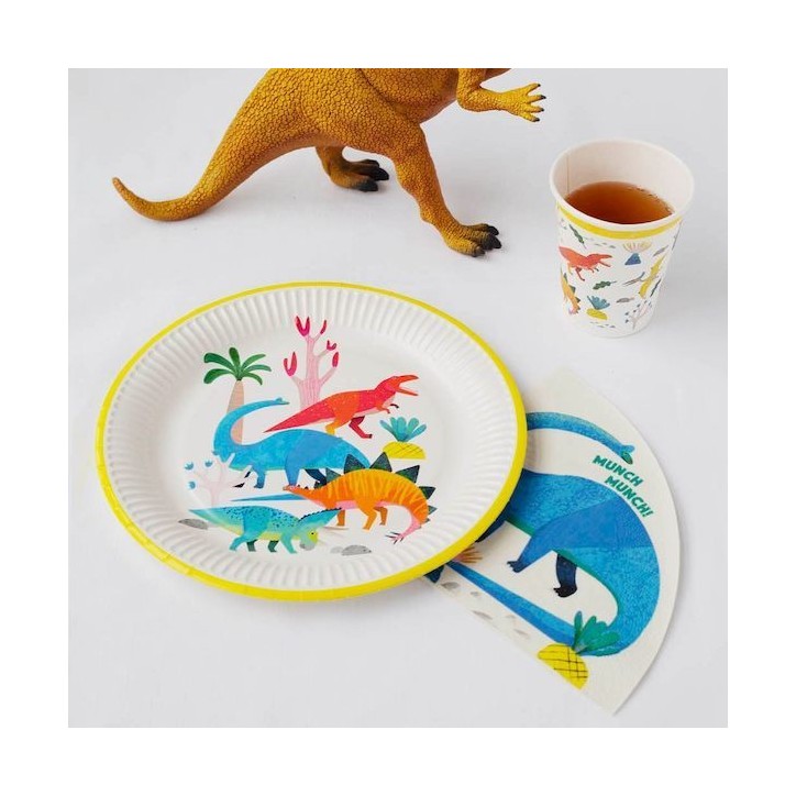 Talking Tables Dinosaurs Paper Party Plate TT-DINO-PLATE