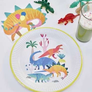 Talking Tables Dinosaur Party Napkins Stegarosaurus TT-DINO-NAPKIN-DINO