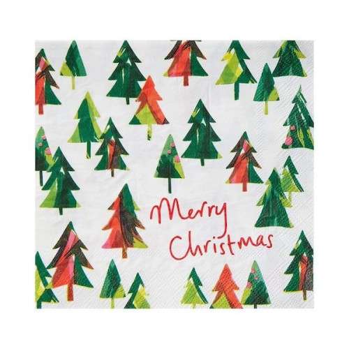 Talking Tables Napkins Christmas Like There Is A Tomorrow Tree, 20 pcs