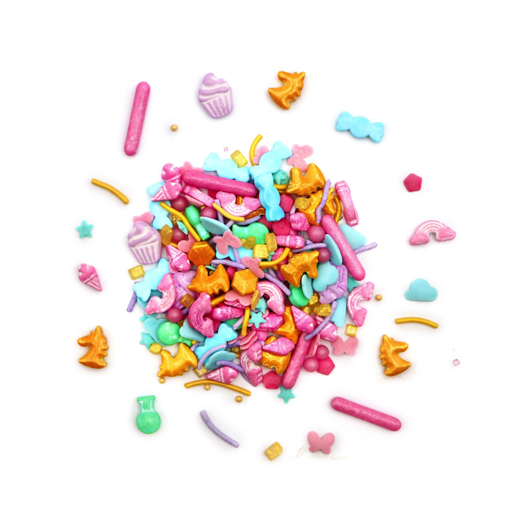 PME Out the Box Sugar Sprinkles Mix Unicorn Cake Decor 60g PME-OTB04