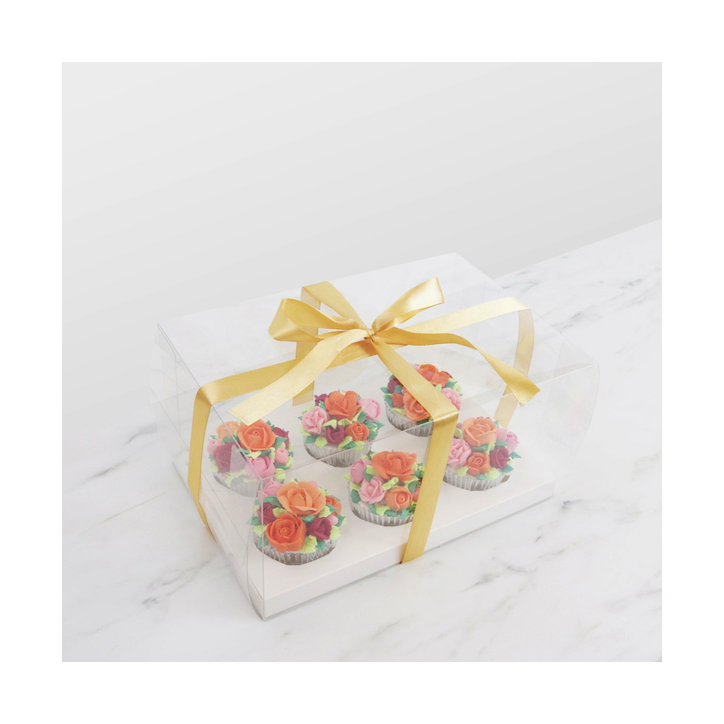 PME Cupcake Box Crystal for 6 Cupcakes PME-CCB700