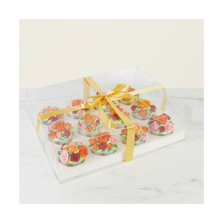 PME Cupcake Box Crystal for 12 Cupcakes PME-CCB701