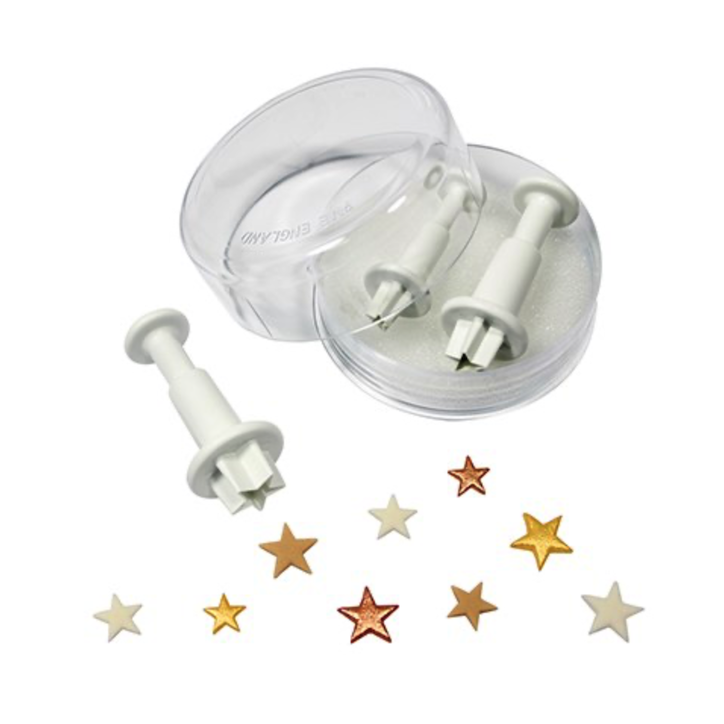 PME Star Plunger Cutter Set 3 Sizes 7mm 10mm 13mm PME-SA700