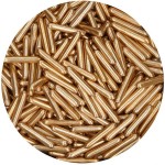 FunCakes Sugar Rods Metallic Light Gold, 70g