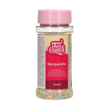 FunCakes Zucker Nonpareilles Pastell 80g CS-F51630