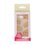 FunCakes Gingerbread Set Sugar Decoration, 12 pcs