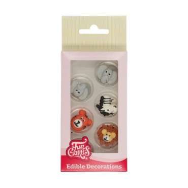 FunCakes Sugar Decorations Safari Animals Jungle CS-F50145