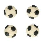 FunCakes Soccer Sugar Decoration, 8 pcs