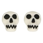 FunCakes Skull Sugar Decoration, 8 pcs