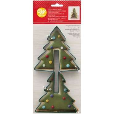 Wilton 3D Keksausstecher Tannenbaum Weihnachten CS-02-0-0388