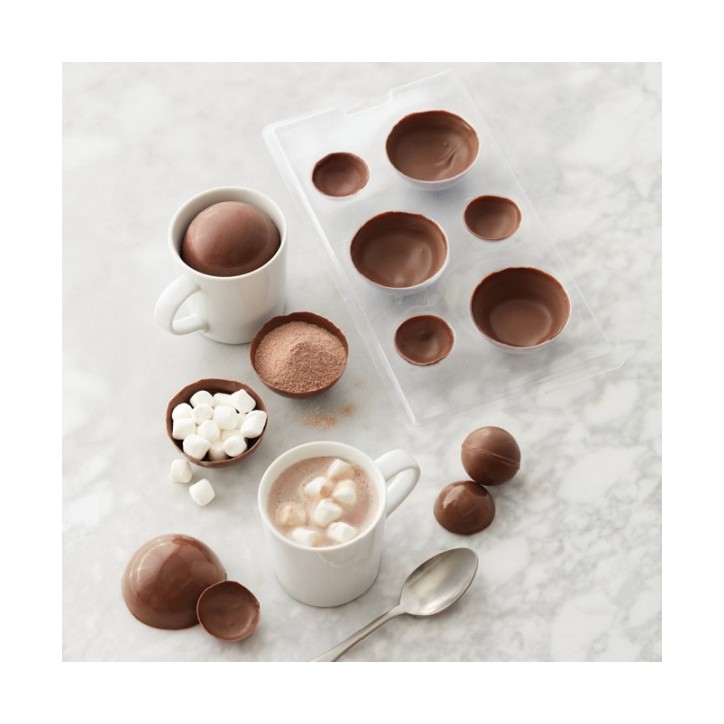 Wilton 3D Mold for Hot Chocolate Bombs – Pure Magic