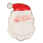 Meri Meri Jolly Santa Plates, 8 pcs