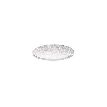 12mm Cake Drum 18cm - Decora Premium Quality Round rigid Silver cake boards Thickness 1,2cm