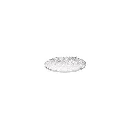 12mm Cake Drum 18cm - Decora Premium Quality Round rigid Silver cake boards Thickness 1,2cm