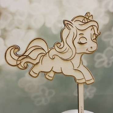 Unicorn Caketopper - Unicorn Cake Decoration - Unicorn Party