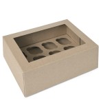 House of Marie 12 Cupcake Box Kraftpaper - ECO LINE, 2 pcs