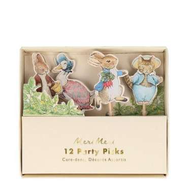 Meri Meri Peter Rabbit Cupcake Topper MM-203186