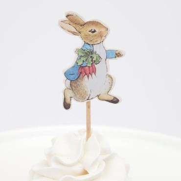 Meri Meri Peter Rabbit Cupcake Topper MM-203186