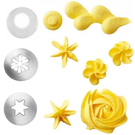 Wilton Lieblingstüllen Spritztüllenset Extra Large 1M-2D-2A CS-02-0-0144