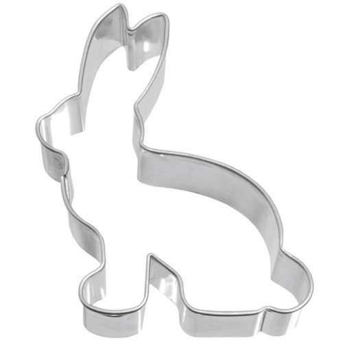 Birkmann Sitting Bunny Cookie Cutter, 7cm