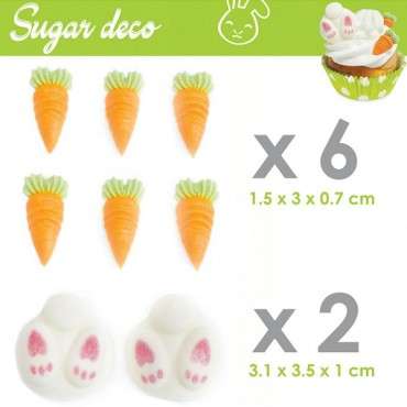 Easter Sugar Deco Set ScrapCooking 6992