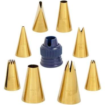 Wilton Golden Decoration Tip Set 17 pieces CS-418-0-0009