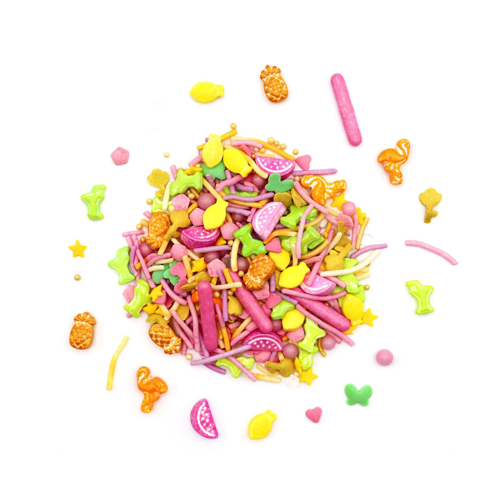 PME Out the Box Sugar Sprinkles Mix Tropical Cake Decor 60g PME-OTB09