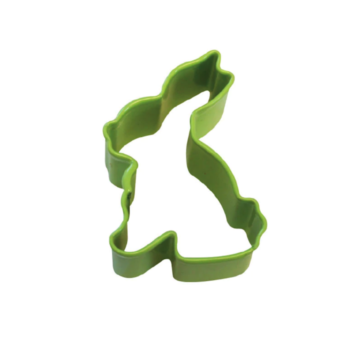 Anniversary House Mini Bunny Poly-Resin Coated Cookie Cutter Mint 4.4cm AH-K1515M