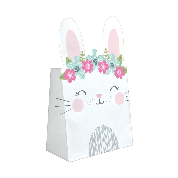 Anniversary House Birthday Bunny Shaped Paper Treat Bags 20cm AH-PC336653