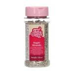 FunCakes Sugar Strands Metallic Silver, 80g