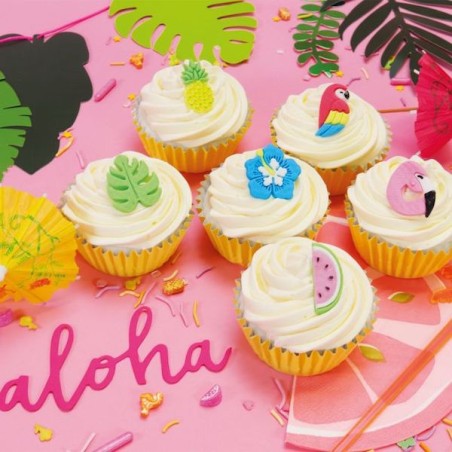 PME Edible Cupcake Toppers Tropical PME-EDP05