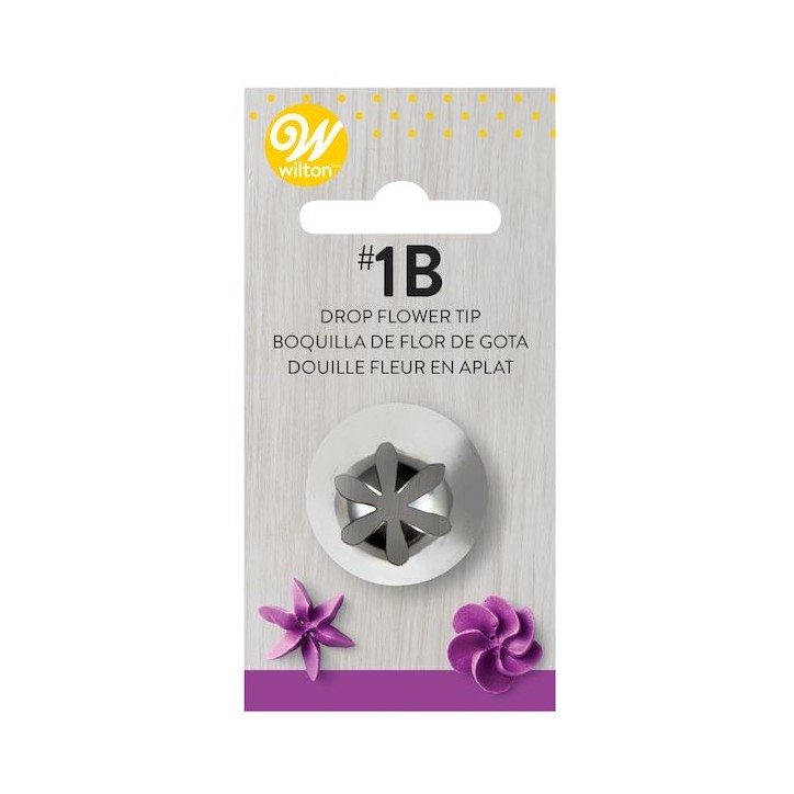 Wilton Decorating Tip Drop Flower #1B CS-02-0-0222