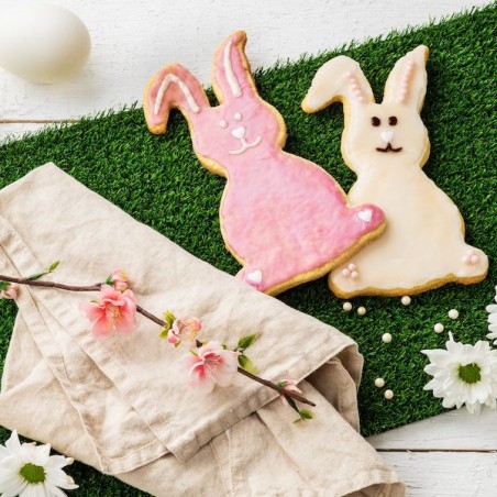 Zenker Osterhasen Knickohr Ausstecher Backrahmen Ostern FA-7740