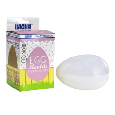 PME Egg Chocolate Moulds Set of 3 PME-EM50