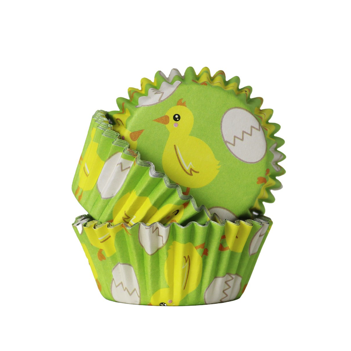 PME Easter Chicks Cupcake Liners with Aluminium 30 pieces PME-BC843