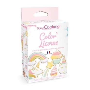 ScrapCooking Edible Lustre Food Colour Dust Unicorn 15 g VE-SC4068