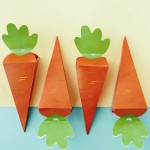 PartyDeco Carrot Boxes, 6 pcs