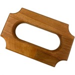 Bakeria Weggli Soft Bread Bun Pusher made of Wood 14x9cm