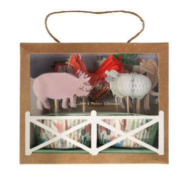 Meri Meri On the Farm Cupcake Kit 24 pieces MM-203294