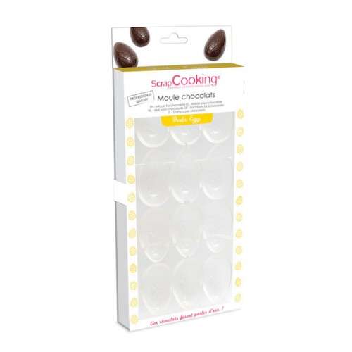 ScrapCooking Chocolate Mold Easter Eggs