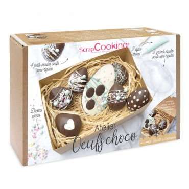 ScrapCookig Chocolate Eggs Workshop Kit 11 pieces VE-SC3797