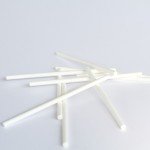 Bakeria 10cm Paper Cake Pop Sticks White, 25 pcs