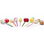 Bakeria 15cm Plastik Cake Pop Stiele Regenbogen für Cake Pops 25 Stück