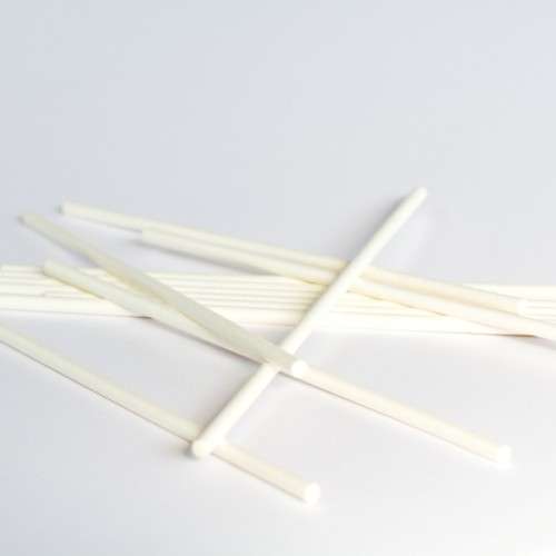 Bakeria 15cm Paper Cake Pop Sticks white, 25 pcs