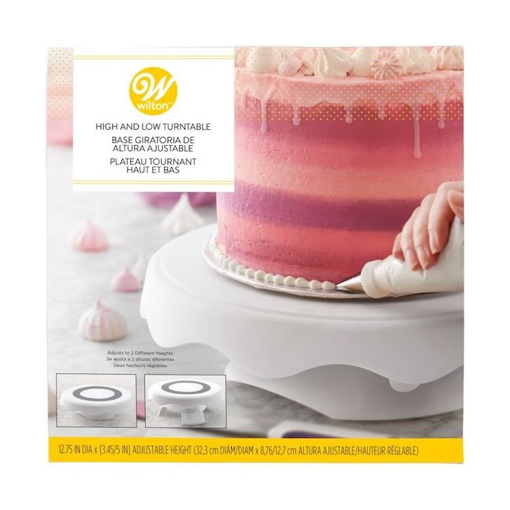 Wilton Height Adjustable Turntable for Cakes 32cm CS-307-0838