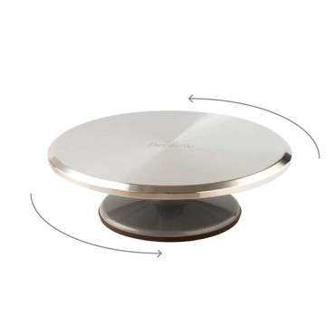 31cm Professional Alluminium Cake Turntable - 8024622073503 - 31cm Revolving Turntable 31x9.5cm,